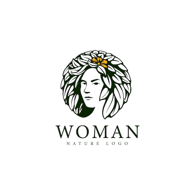schoonheid vrouwelijk logo-ontwerp