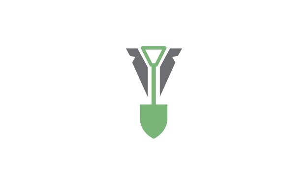Schop met pak bedrijfslogo vector symbool pictogram ontwerp illustratie