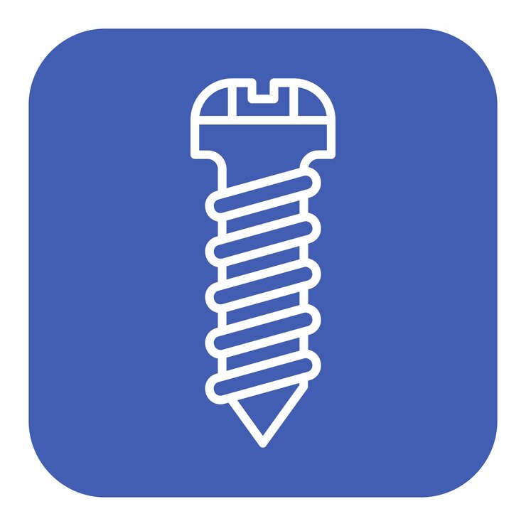 Vector schroefvectorpictogram kan worden gebruikt voor home improvements pictogram