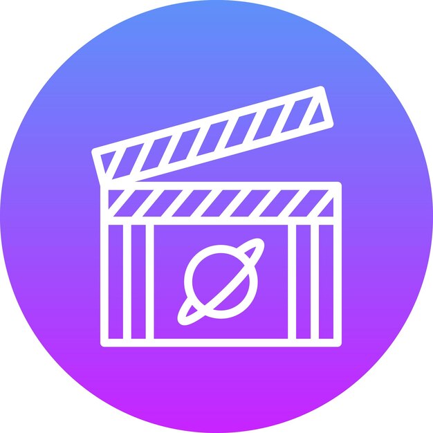 Sci fi Film vector icoontje illustratie van Cinema icoonset