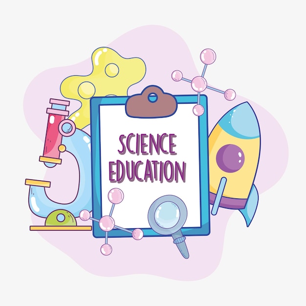 Science education clipboard