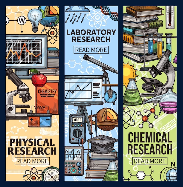 Science physical chemical and laboratory research