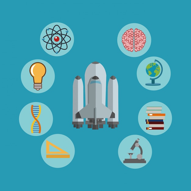 science related icons image