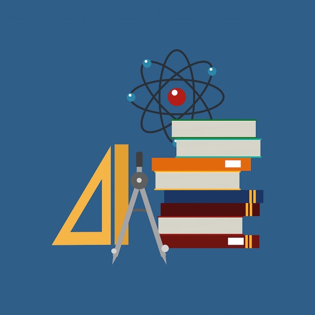 Vector science related icons image