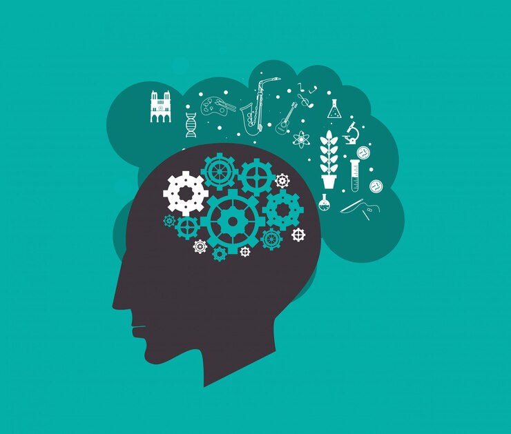 Vector science related icons image