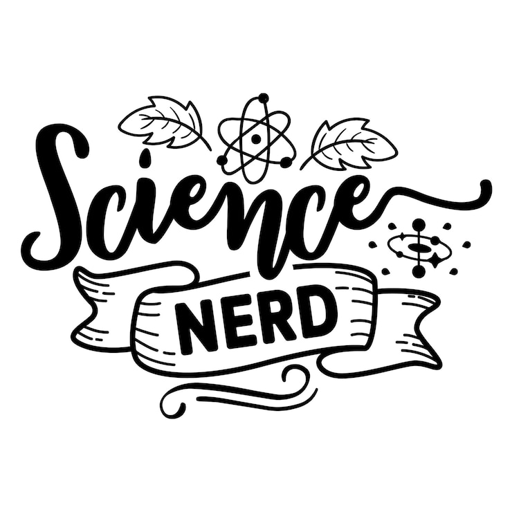 Vector science svg design
