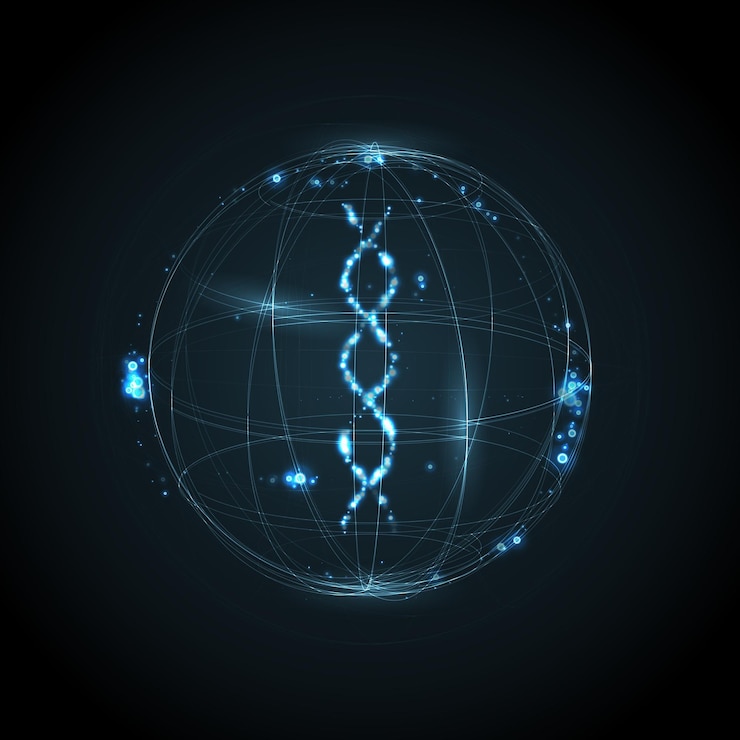 Vector science template for your design
