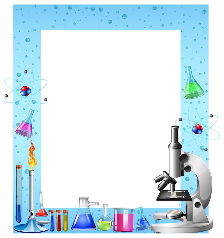 वेक्टर science tools and containers 
