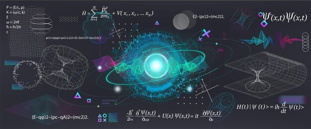 ベクトル 科学的要素が量子力学の公式の概念を定義する