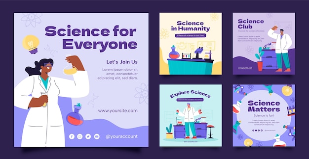 scientific research instagram post