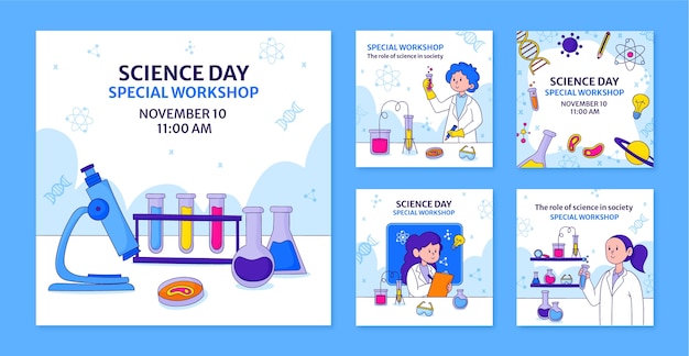 scientific research instagram post