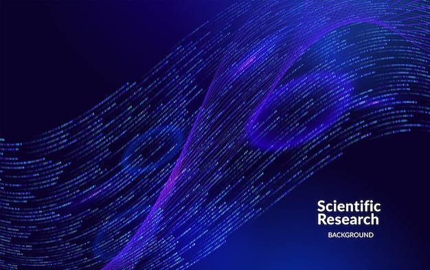 Scientific Research Visualization Neural Network Mesh with Data Streams and Light Effects Abstract Digital Background for Artificial Intelligence Machine Learning and Scientific Analysis Design