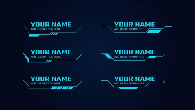 Scifi futuristisch hud-dashboardweergave virtual reality-technologiescherm Grote verzameling GUI-element
