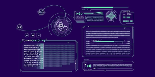 Вектор Интерфейс программы научных медицинских исследований