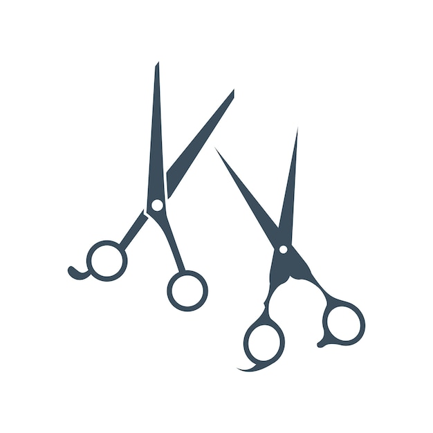 Scissors icon isolated on white background Vector illustration