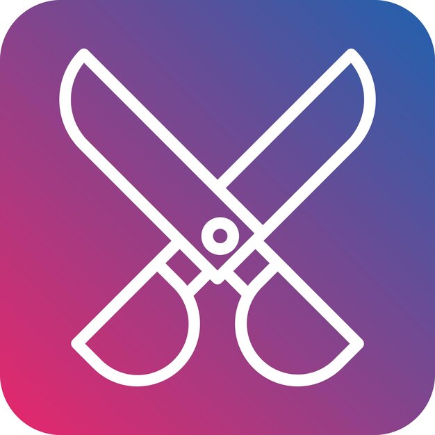 Scissors Icon Style