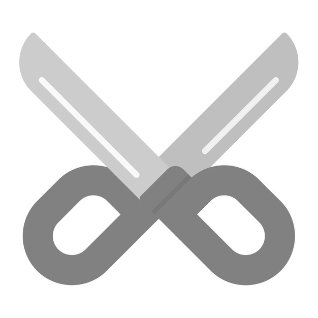 Vector scissors icon vector image can be used for survival