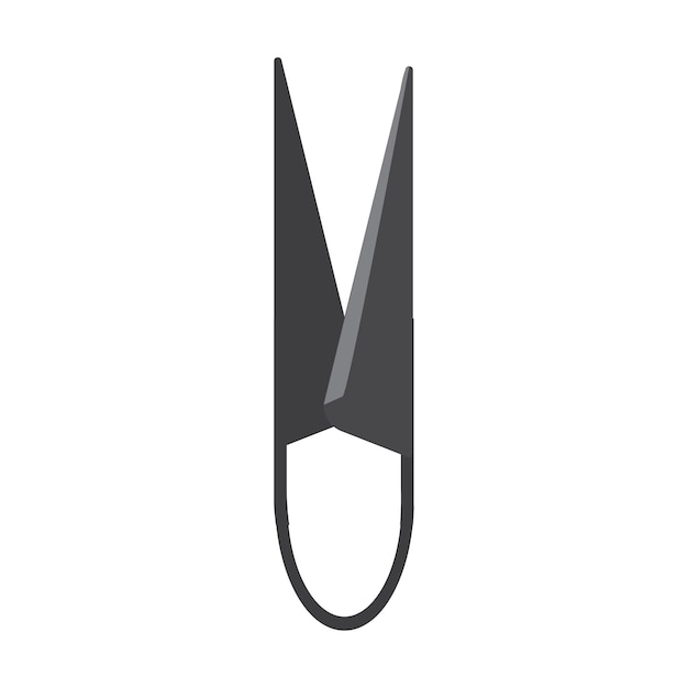 Scissors logo vector