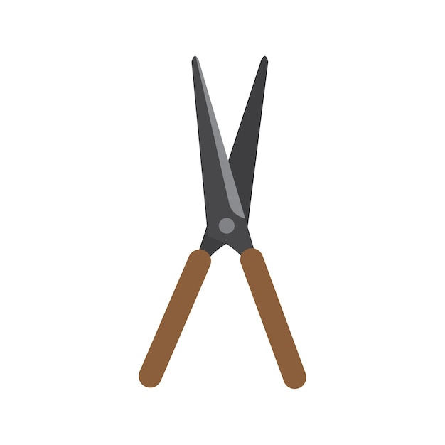 Scissors logo vector