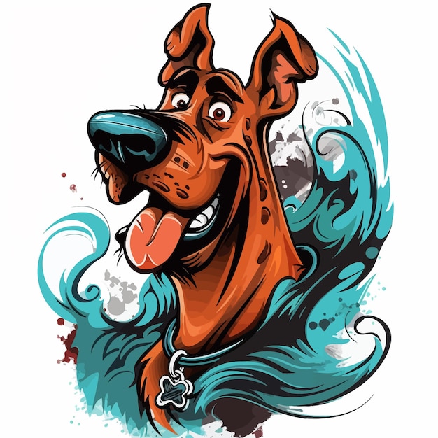 scooby_doo_illustration_for_print_ready_design