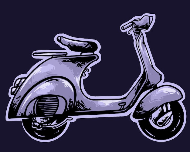 Scooter classico vintage