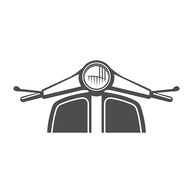 Вектор Дизайн логотипа скутера