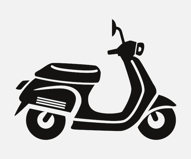 Scooter vector icon3