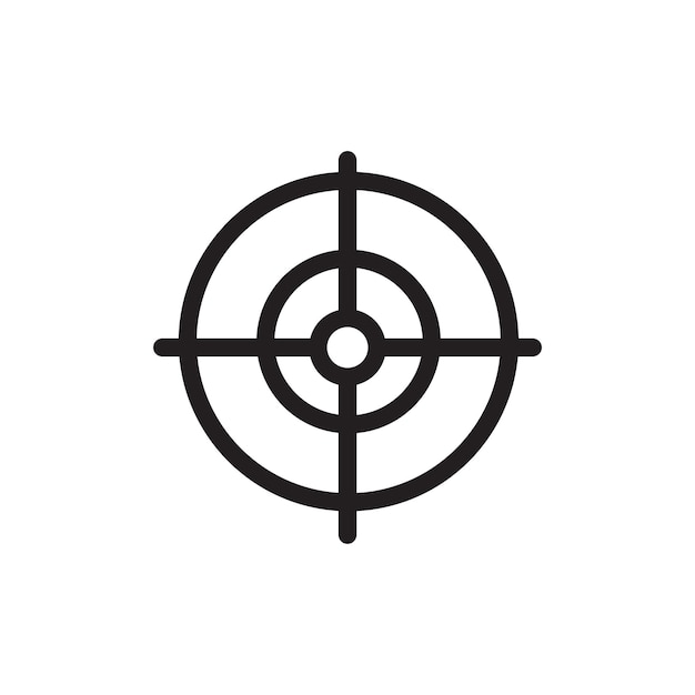 scope target icon line