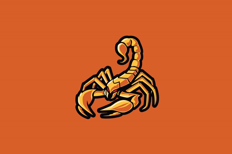 Scorpion-клип для логотипа талисмана киберспорта