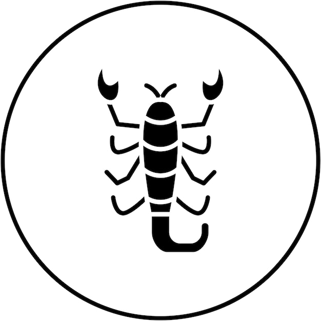 Scorpion icon vector afbeelding Kan worden gebruikt voor Desert