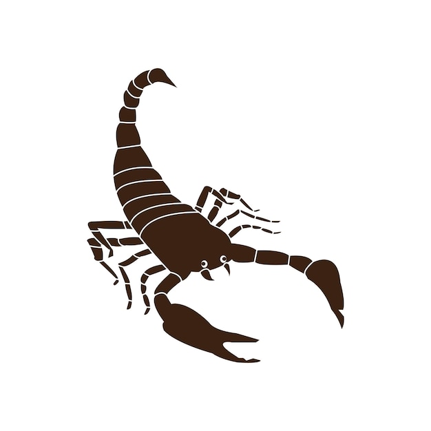 Vector scorpion icon