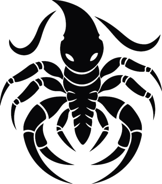 scorpion vector illustration for logos tattoos stickers tshirt designs hats