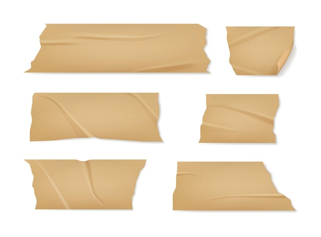 Scotch or adhesive tape office glue paper