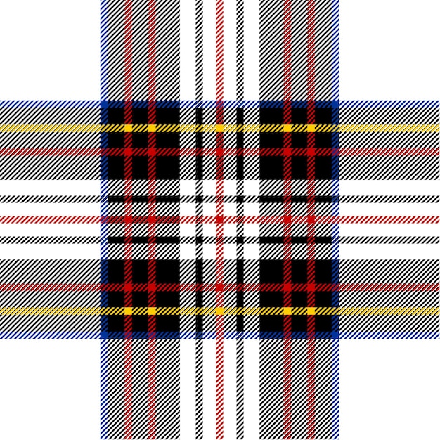 Scotish tartan Pattern white Backgroundplaid