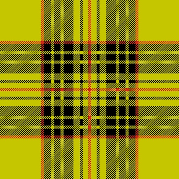Шотландский тартан pattern желтый backgroundplaid