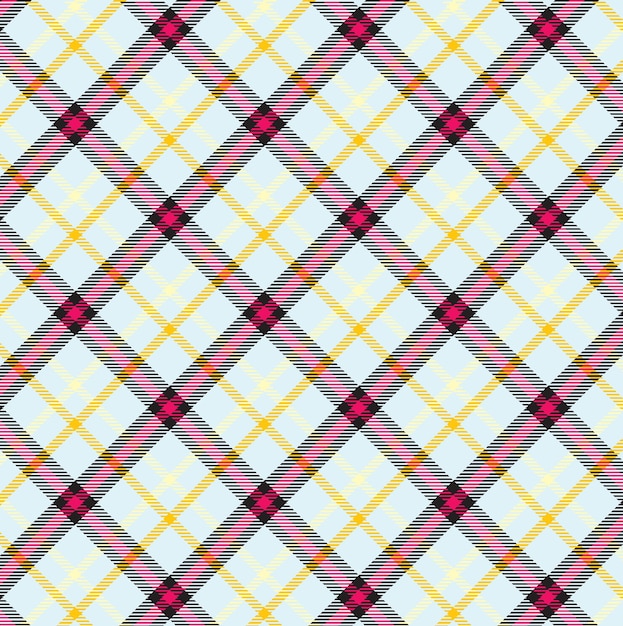 Scottish tartan plaid repeated vector seamless pattern for the background