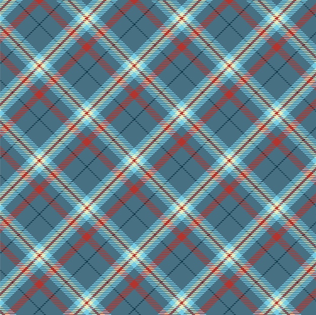 Scottish tartan plaid repeated vector seamless pattern for the background