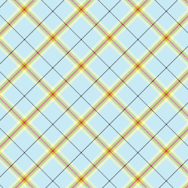 Scottish tartan plaid repeated vector seamless pattern for the background