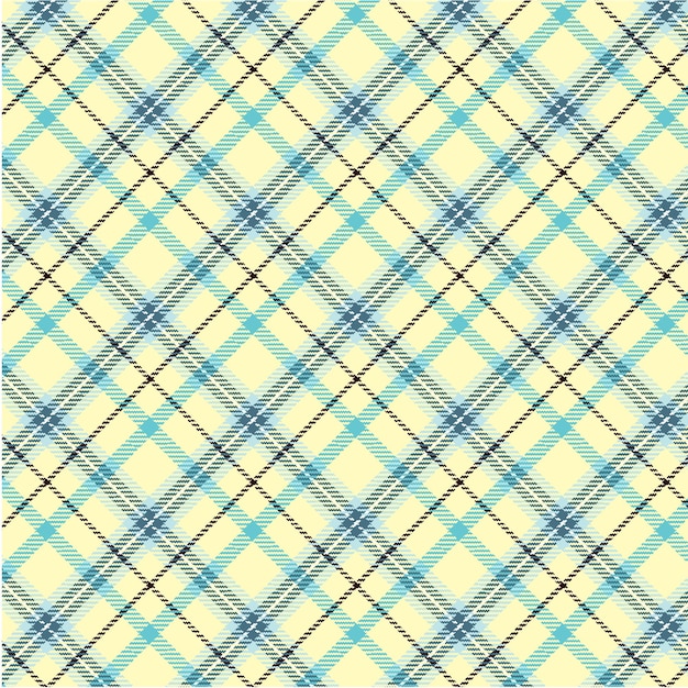 Шотландский тартановый плед повторяющийся векторный бесшовный узор для фона