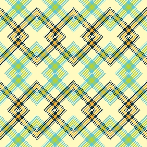 Scottish tartan plaid repeated vector seamless pattern for the background