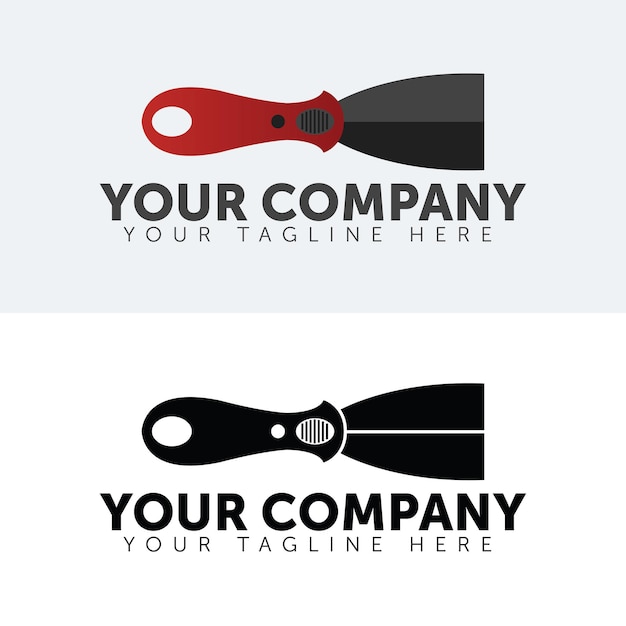 Scraper Tools Logo EPS 10 Vector Graphic