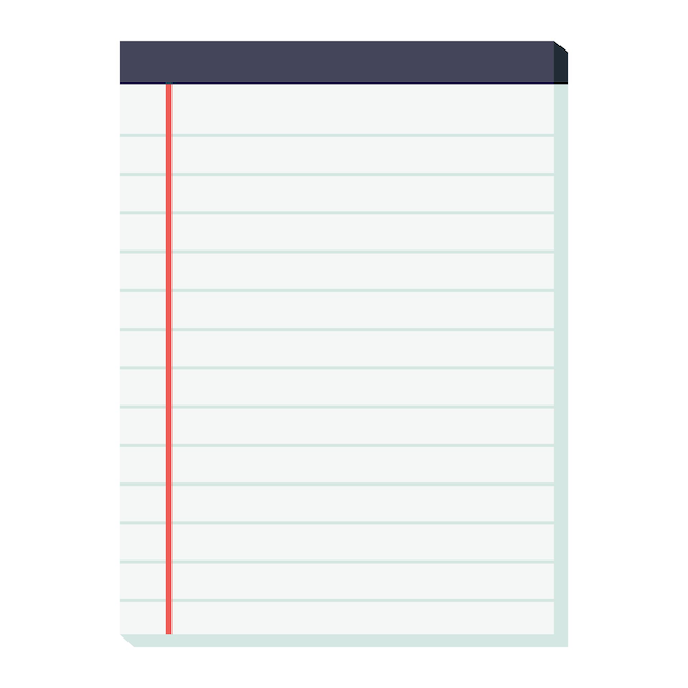 Scratch calculation lined paper note book