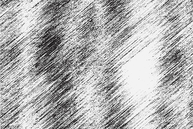 Vector scratched black and white texture