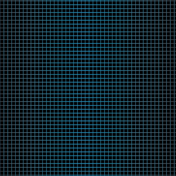 Vector a screen with a blue background with a pattern of small stars