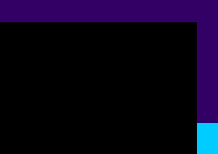 Vector a screen with a purple background that says quot the bottom right quot