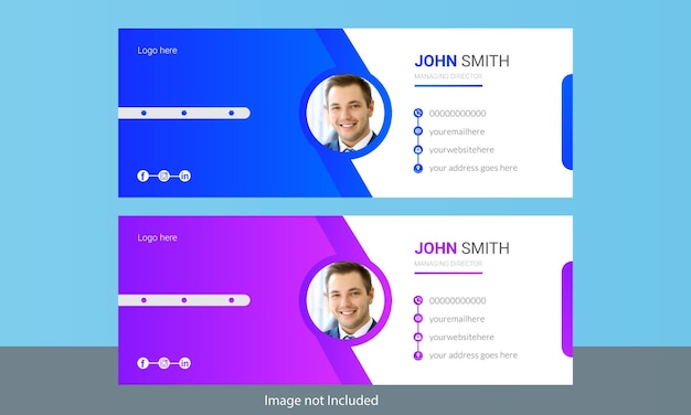 「john smith」と書かれた名刺のスクリーンショット