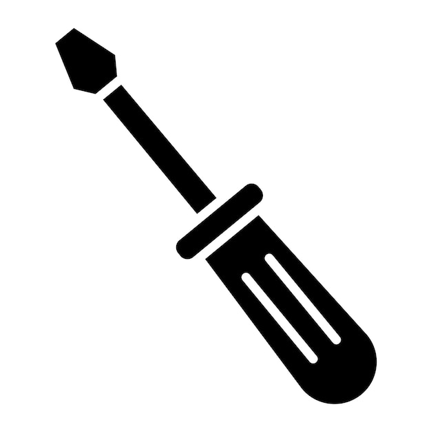 Screw Driver Vector Illustration