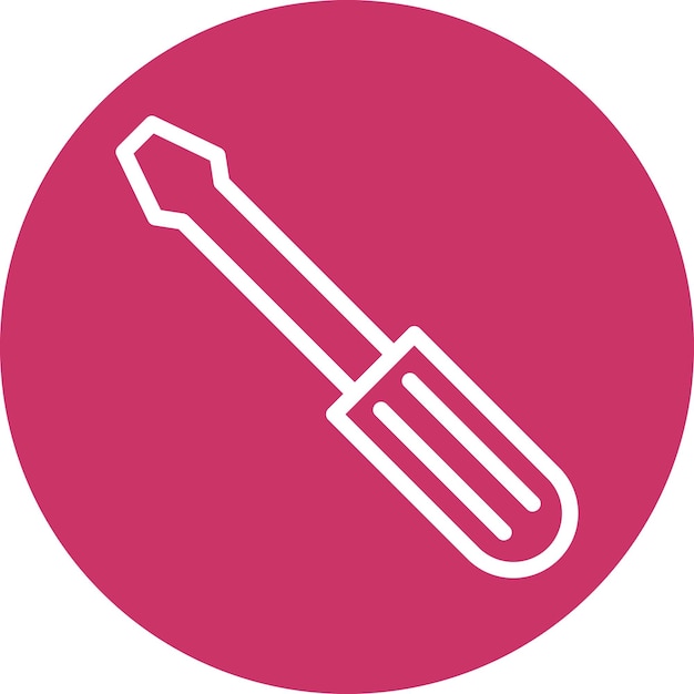 Screwdriver Icon Style