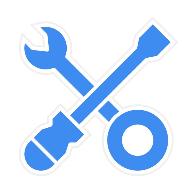 Screwdriver icon vector image Can be used for Fathers Day