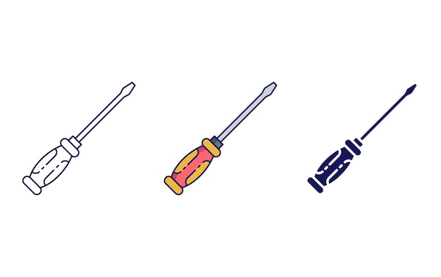 Screwdriver vector icon